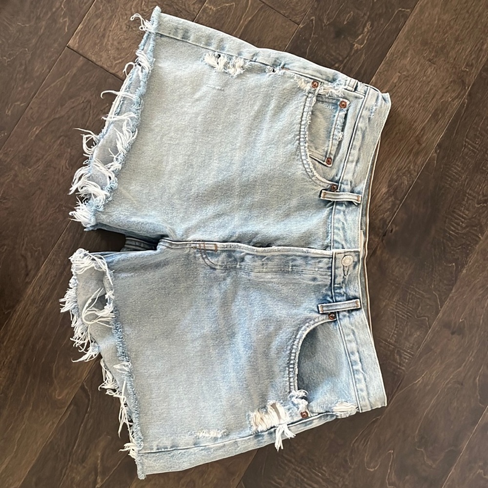 Agolde Parker Long Shorts